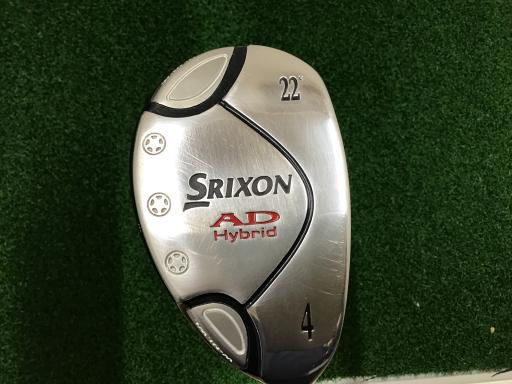 中古 Cランク （フレックスS） ダンロップ SRIXON　AD　HYBRID(2007)　U4(22°) SV-3015J S 男性用 右利き ユーティリティ UT