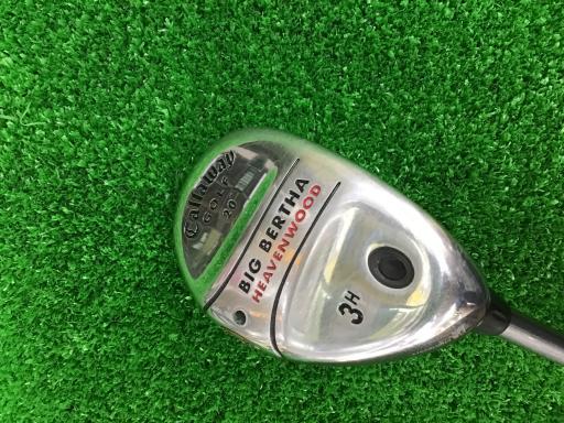 【中古】 キャロウェイ BIG BERTHA HEAVEN WOOD 3H(20°) ユーティリティ UT JV 60 B-SERIES (フレックスR) メンズ 男性用 右利き 右用 Cランク ゴルフクラブ(4.0)