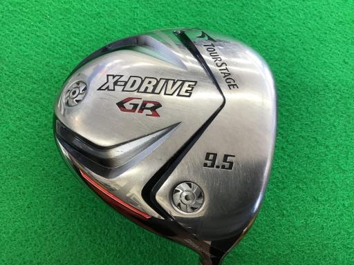 【中古】 ブリヂストン TOURSTAGE X-DRIVE GR(2012) 9.5° ドライバー DR Tour AD B12-03w (フレックスS) メンズ 男性用 右利き 右用 Cランク ゴルフクラブ