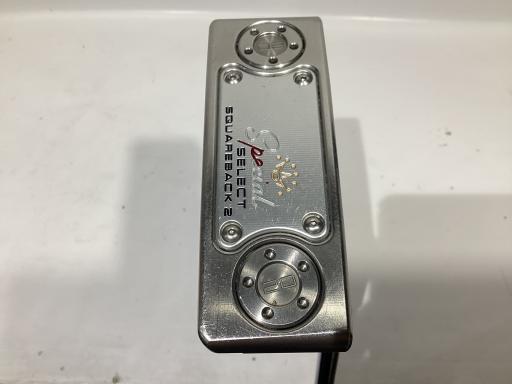 【中古】 タイトリスト SCOTTY CAMERON Special select SQUAREBACK 2 33インチ パター PT スチール (フレックスその他) メンズ 男性用 右利き 右用 Cランク ゴルフクラブ