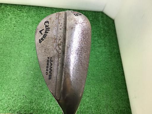【中古】 キャロウェイ JAWS FORGED ノーメッキ(CE限定) 58°/10° ウェッジ WG 純正特注シャフト (フレックスS) メンズ 男性用 右利...