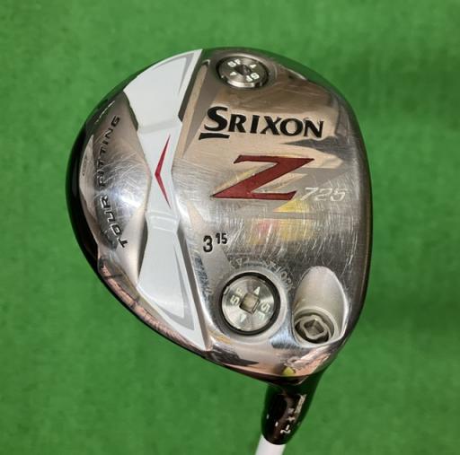 【中古】 ダンロップ SRIXON Z725 3W フェアウェイウッド FW Miyazaki KENA Blue 6 (フレックスS) メンズ 男性用 右利き 右用 Cランク ゴルフクラブ