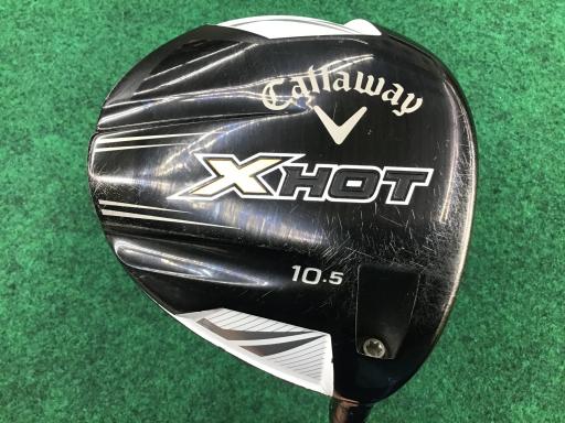 CALLAWAY - 【中古】 キャロウェイ X HOT 10.5° ドライバー DR X HOT 50W(ドライバー) (フレックスR) メンズ 男性用 右利き 右用 Cランク ゴルフクラブ