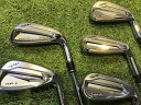 【中古】 本間ゴルフ TOUR WORLD XP-1 5S アイアンセット IR 純正特注シャフト (フレックスS) メンズ 男性用 右利き 右用 Cランク ゴ...