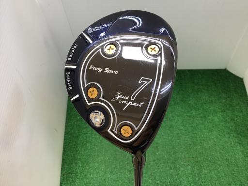 【中古】 キャスコ ZEUS IMPACT Eazy Spec 7W フェアウェイウッド FW Zeusimpact Eazy Spec(FW) (フレックスR) メンズ 男性用 右利き 右用 Cランク ゴルフクラブ