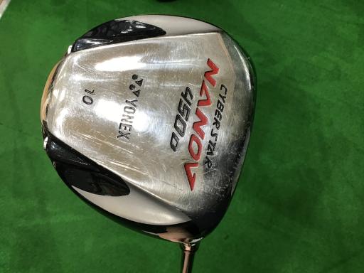 【中古】 ヨネックス CYBER STAR NANO V 450D 10° ドライバー DR NANO HI-SPEED SHAFT 050 (フレックスS) メンズ 男性用 右利き 右用 Cランク ゴルフクラブ