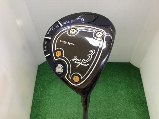 【中古】 キャスコ ZEUS IMPACT Eazy Spec 3W フェアウェイウッド FW Zeusimpact Eazy Spec(FW) (フレックスR) メンズ 男性用 右利き 右用 Cランク ゴルフクラブ