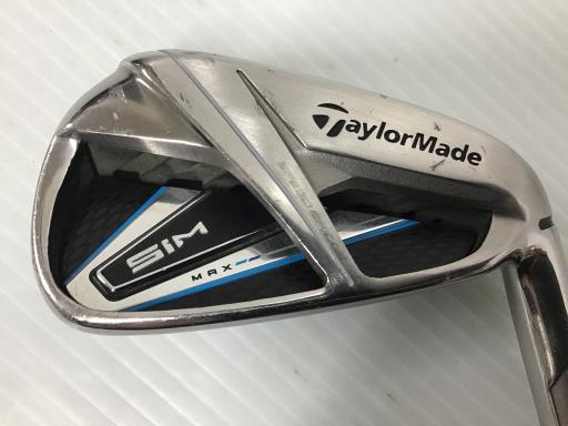 【中古】 テーラーメイド SIM MAX 5S レディース アイアンセット IR TENSEI BLUE TM40(IR) (フレックスL) レディース 女性用 右利き 右用 Cランク ゴルフクラブ