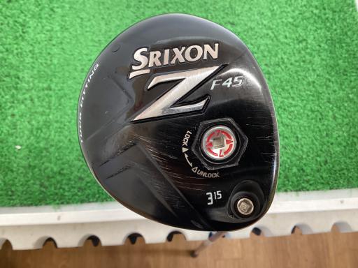 【中古】 ダンロップ SRIXON Z F45 3W フェアウェイウッド FW 純正特注シャフト (フレックスS) メンズ 男性用 右利き 右用 Cランク ゴルフクラブ