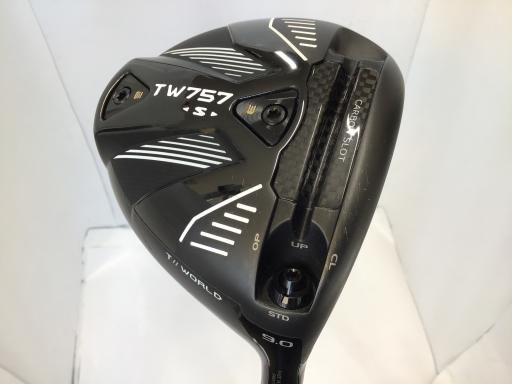 【中古】 本間ゴルフ TOUR WORLD TW757 S 9° ドライバー DR VIZARD for TW757(DR) (フレックスS) メンズ 男性用 右利き 右用 Dランク ゴルフクラブ