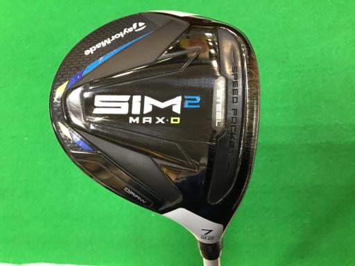 中古 Cランク （フレックスL） テーラーメイド SIM2　MAX-D　7W　レディース TENSEI　BLUE　TM40(SIM2　FW) L レディース 右利き フェアウェイウッド FW