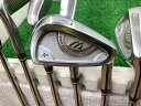 【中古】 ミズノ Mizuno Pro JP 10S アイアンセット IR RIFLE (フレックスSX) メンズ 男性用 右利き 右用 Cランク ゴルフクラブ