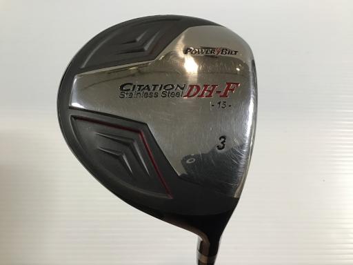 【中古】 パワービルト CITATION DH-F 3W フェアウェイウッド FW オリジナルカーボン (フレックスR) メンズ 男性用 右利き 右用 Cランク ゴルフクラブ
