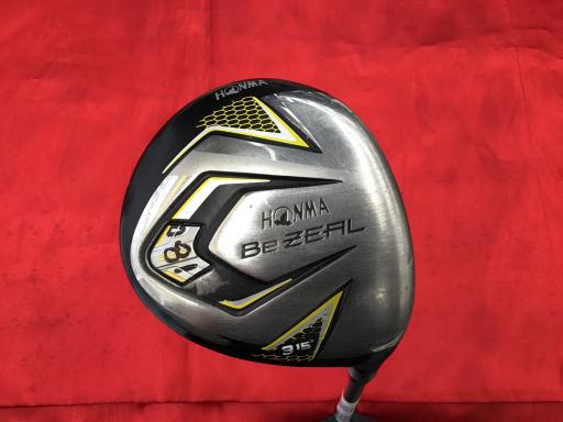 【中古】 本間ゴルフ Be ZEAL 525 3W フェアウェイウッド FW VIZARD for Be ZEAL(フェアウェイ) (フレックスS) メンズ 男性用 右利き 右用 Cランク ゴルフクラブ