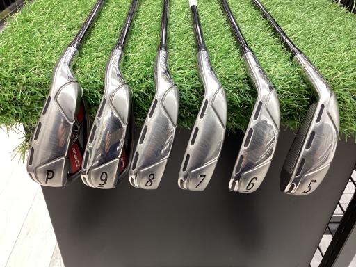 【中古】 ウィルソン Wilson Staff D-300 6S アイアンセット IR MATRIX SPEED RUL-Z (フレックスS) メンズ 男性用 右利き 右用 Dランク ゴルフクラブ