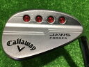 【中古】 キャロウェイ JAWS FORGED クロム 50°/10° ウェッジ WG Dynamic Gold (フレックスS) メンズ 男性用 右利き 右用 Cランク ゴルフクラブ(4)
