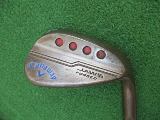 【中古】 キャロウェイ JAWS FORGED ノーメッキ(CE限定) 52°/10° ウェッジ WG リシャフト (フレックスその他) メンズ 男性用 右利き...