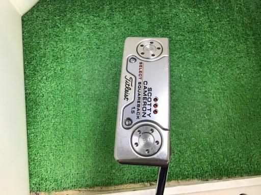 【中古】 タイトリスト SCOTTY CAMERON select SQUAREBACK(2018) 34インチ パター PT スチール (フレッ..