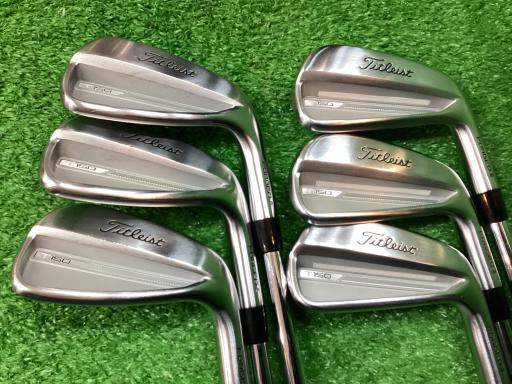 【中古】 タイトリスト Titleist T150(2023) 6S アイアンセット IR 純正特注シャフト (フレックスR) メンズ 男性用 右利き 右用 Cランク ゴルフクラブ