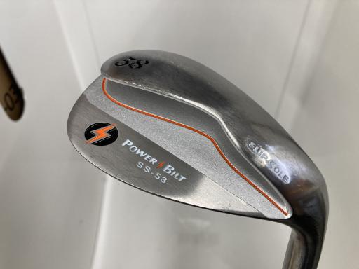 【中古】 パワービルト POWER BILT SLIP SOLE SS-58° ウェッジ WG オリジナルカーボン (フレックスその他) メンズ 男性用 右利き 右用 Cランク ゴルフクラブ
