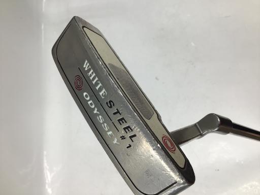 中古 Cランク （フレックスその他） オデッセイ WHITE　STEEL　#1　34インチ スチール その他 男性用 右利き パター PT