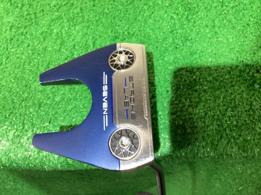 【中古】 オデッセイ STROKE LAB SEVEN(シルバー/ネイビー) 32インチ レディース パター PT STROKE LAB (フレックスその他) ...