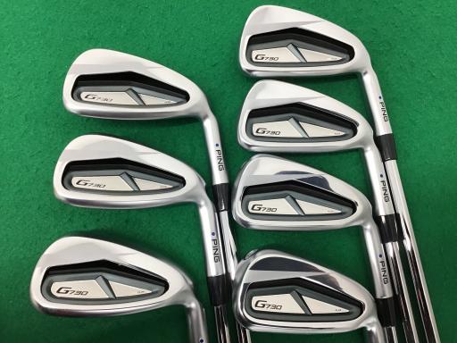 【中古】 ピン G730 7S アイアンセット IR NS PRO MODUS3 TOUR120 (フレックスS) メンズ 男性用 右利き 右用 Cランク ゴルフクラブ
