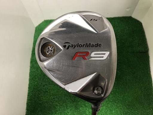【中古】 テーラーメイド R9 3W(15°) フェアウェイウッド FW Motore(フェアウェイ) (フレックスS) メンズ 男性用 右利き 右用 Dランク ゴルフクラブ