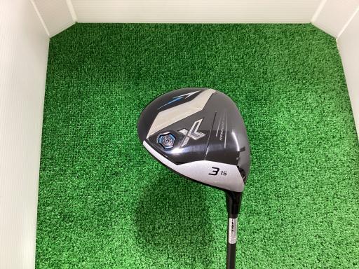 【中古】 ダンロップ XXIO(2024) eks 3W フェアウェイウッド FW Miyazaki AX-3(FW) (フレックスS) メンズ 男性用 右利き 右用 Cランク ゴルフクラブ