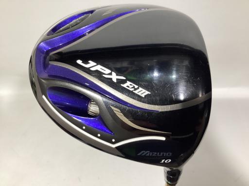【中古】 ミズノ JPX EIII 10° ドライバー DR 純正特注シャフト (フレックスSR) メンズ 男性用 右利き 右用 Cランク ゴルフクラブ