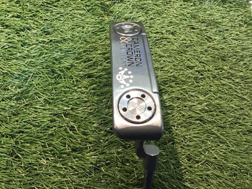 【中古】 タイトリスト SCOTTY CAMERON&CROWN NEWPORT 33インチ パター PT スチール (フレックスその他) メンズ 男性用 右利き 右用 Cランク ゴルフクラブ