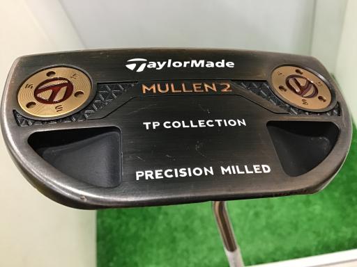 【中古】 テーラーメイド TP COLLECTION BLACK COPPER MULLEN 2 34インチ(ラムキン) パター PT スチール (フレックスその他) メンズ 男性用 右利き 右用 Cランク ゴルフクラブ