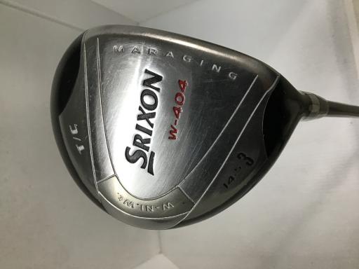 【中古】 ダンロップ SRIXON W-404 3W フェアウェイウッド FW SV-3001J (フレックスS) メンズ 男性用 右利き 右用 Cランク ゴルフクラブ