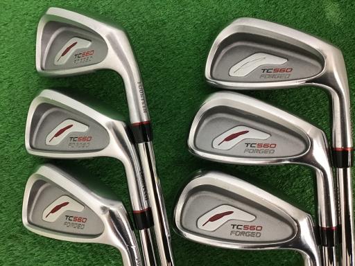 中古 Cランク （フレックスS） フォーティーン TC-560 FORGED 6S NS PRO 950GH HT S 男性用 右利き アイアンセット IR