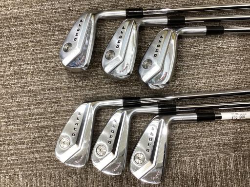 中古 Cランク （フレックスS） グローブライド ONOFF　FORGED(2022)　KURO　7S NS　PRO　MODUS3　TOUR105 S 男性用 右利き アイアンセ..