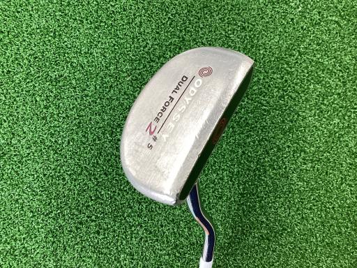 【中古】 オデッセイ DUAL FORCE 2 #5 34インチ パター PT スチール (フレックスその他) メンズ 男性用 右利き 右用 Cランク ゴルフクラブ