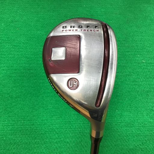 【中古】 グローブライド ONOFF FAIRWAY WINGS(2018) AKA U4 ユーティリティ UT SMOOTH KICK MP-518U (フレックスSR) メンズ 男性用 右利き 右用 Cランク ゴルフクラブ