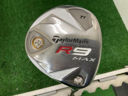 【中古】 テーラーメイド R9 MAX Ti 7W フェアウェイウッド FW Motore LITE 50(フェアウェイ) (フレックスS) メンズ 男性用 右利き 右用 Cランク ゴルフクラブ