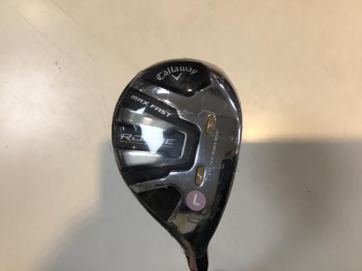【中古】 キャロウェイ ROGUE ST MAX FAST U6 レディース ユーティリティ UT ELDIO 40 for CW(ROGUE ST UT) (フレックスL) レディース 女性用 右利き 右用 Nランク ゴルフクラブ