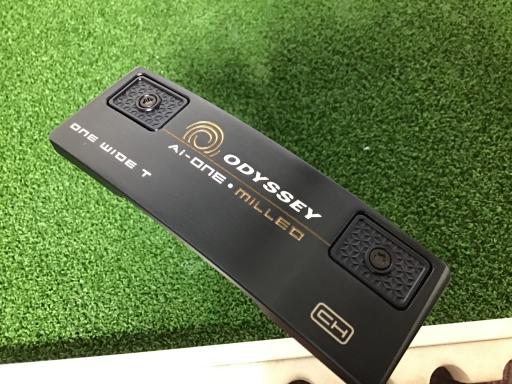 【中古】 オデッセイ Ai-ONE・MILLED ONE WIDE T CH 34インチ パター PT STROKE LAB 90 スチール (フレックスその他) メンズ 男性用 右利き 右用 Bランク ゴルフクラブ