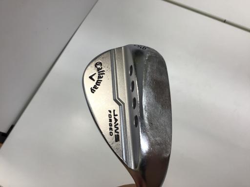 中古 Dランク （フレックスR） キャロウェイ JAWS　FORGED　クロム　58°/10° 純正特注シャフト R 男性用 右利き ウェッジ WG