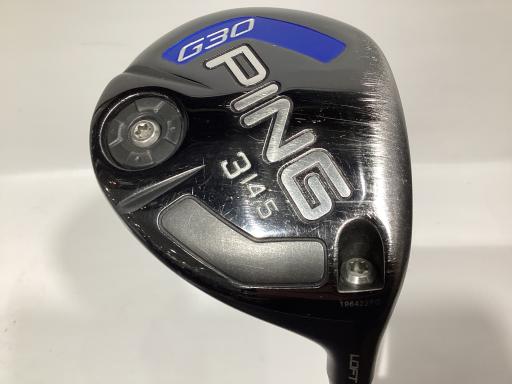 PING - 【中古】 ピン G30 3W フェアウェイウッド FW 純正特注シャフト (フレックスX) メンズ 男性用 右利き 右用 Dランク ゴルフクラブ