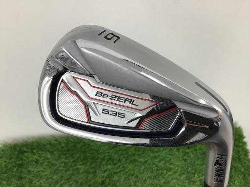 【中古】 本間ゴルフ Be ZEAL 535 8S アイアンセット IR VIZARD for Be ZEAL(535 アイアン) (フレックスR) メンズ 男性用 右利き 右用 Cランク ゴルフクラブ