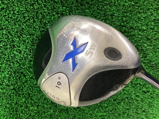 【中古】 キャロウェイ X フェアウェイウッド 5W(19°) USA フェアウェイウッド FW Callaway Golf Graphite (Fujikura) (フレックスS) メンズ 男性用 右利き 右用 Cランク ゴルフクラブ