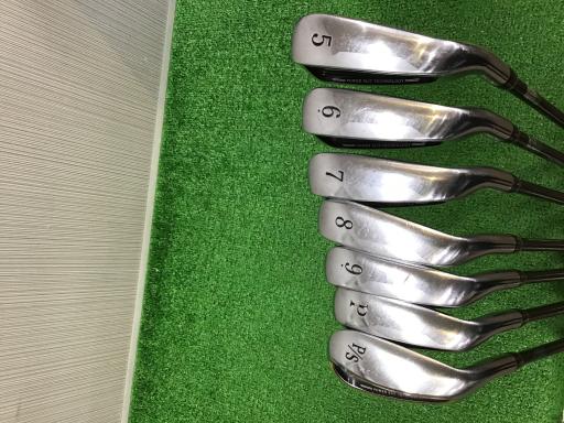 【中古】 ブリヂストン PHYZ(2014) 7S アイアンセット IR 純正特注シャフト (フレックスSR) メンズ 男性用 右利き 右用 Cランク ゴルフクラブ