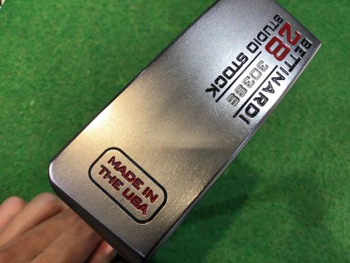 【中古】 ベティナルディ BETTINARDI STUDIO STOCK 28(2021) センター 34インチ パター PT スチール (フレックスその他) メンズ 男性用 右利き 右用 Bランク ゴルフクラブ