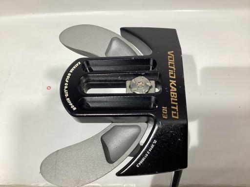 【中古】 カタナゴルフ VOLTiO KABUTO 103 34インチ パター PT スチール (フレックスその他) メンズ 男性用 右利き 右用 Cランク ゴルフクラブ
