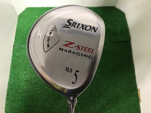 【中古】 ダンロップ SRIXON Z-STEEL 5W フェアウェイウッド FW SV-3005J (フレックスSR) メンズ 男性用 右利き 右用 Cランク ゴルフクラブ