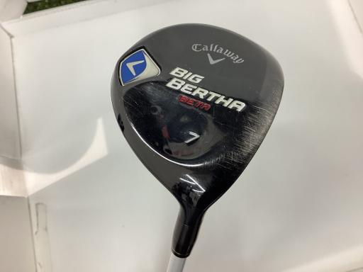 【中古】 キャロウェイ BIG BERTHA(2014) BETA 7W フェアウェイウッド FW AIR Speeder for BIG BERTHA(フェアウェイ) (フレックスSR) メンズ 男性用 右利き 右用 Dランク ゴルフクラブ