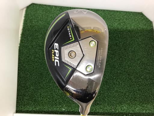 CALLAWAY - 【中古】 キャロウェイ EPIC FLASH STAR U5 ユーティリティ UT リシャフト (フレックスその他) メンズ 男性用 右利き 右用 Cランク ゴルフクラブ